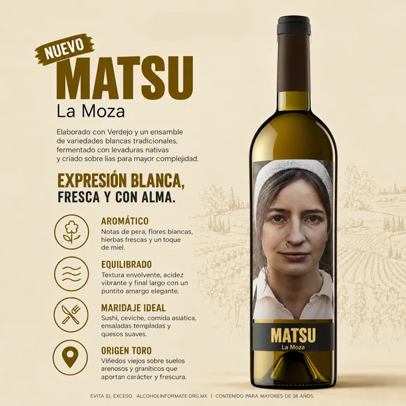 Círculo Hipervinos: Matsu La Moza