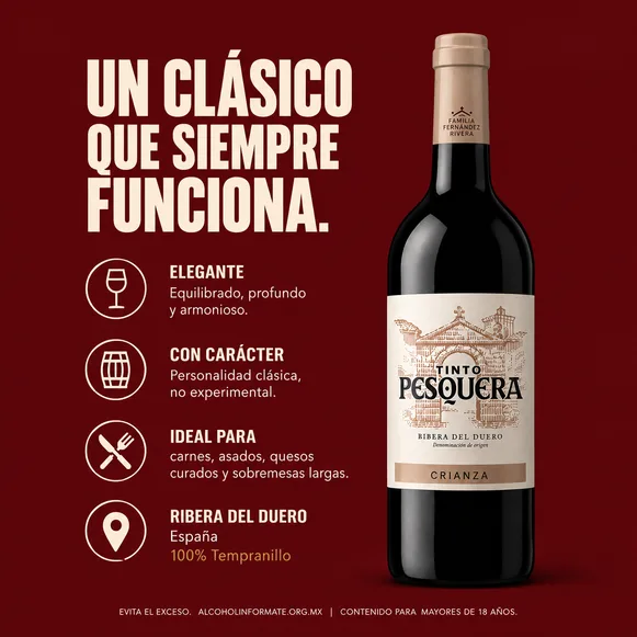 Círculo Hipervinos: Tinto Pesquera Crianza